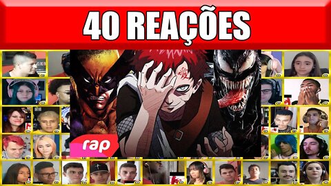 MULT REACT Rap do Gaara, Venom e Wolverine - ANIMAL NERD HITS