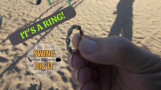 Metal Detecting a Local Park, I found a ring with my Equinox 800