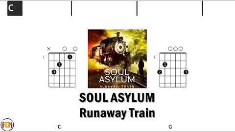 SOUL ASYLUM Runaway Train - Guitar Chords & Lyrics HD