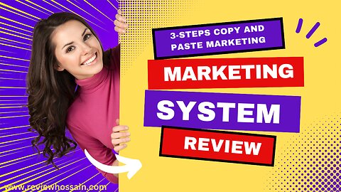 Marketing System Review – See Before Then Buy