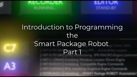 "Introduction to Programming" using the SPR - Part I (english)