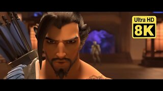Overwatch Animated Short | “Dragons" 8K (Remastered with Neural Network AI)
