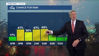 More rain Thursday, warming up this weekend