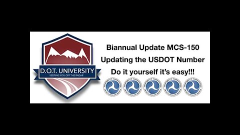 Complete your MCS-150 Update quick and easy!! Don't get scammed follow these easy steps for success!