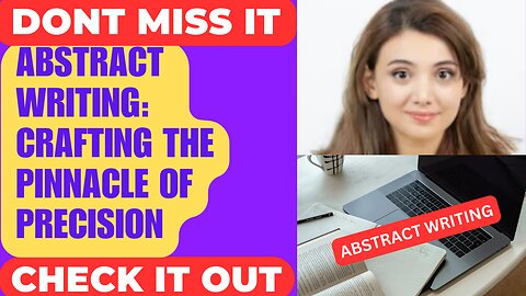 Abstract Writing in English - Abstract Writing for Projects - Tips for Abstracts