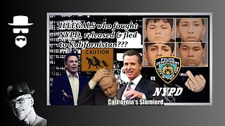 ILLEGALS, NYPD FLED TO CALI???