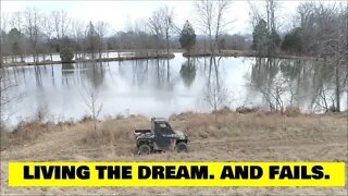 Polaris Ranger XP1000 Northstar Ride around the farm... And bloopers.