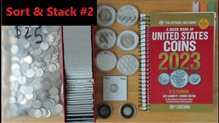 90% Constitutional (junk) Silver Dimes - Sort & Stack #2