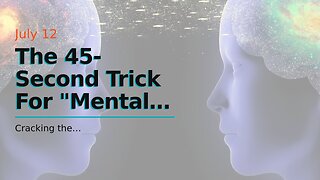 The 45-Second Trick For "Mental Health Matters: Why We Need to Talk About It"
