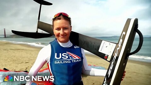 American is a favorite in Olympic kitesurfing