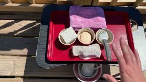 Montessori Deep Dive: Washing A Table