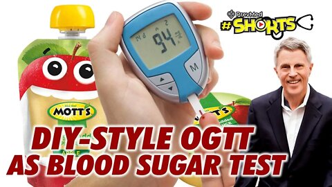 #SHORTS DIY-style OGTT as Blood Sugar Test