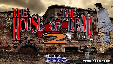 THE HOUSE OF THE DEAD 2 - SEGA DREAMCAST