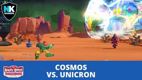 Angry Birds Transformers 2.0 - Cosmos vs. Unicron