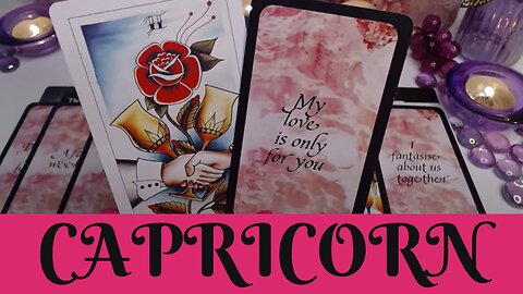 CAPRICORN♑💖SOMEONE HAS SOMETHING TO SAY 🪄💓LET'S MAKE THIS OFFICIAL🤯💖CAPRICORN LOVE TAROT💝