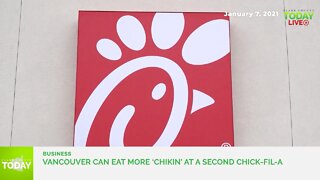 Vancouver can eat more ‘chikin’ at a second Chick-fil-A