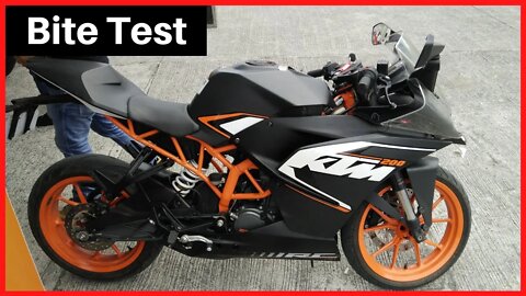 KTM RC 200 '20 | Bite Test