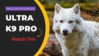 ULTRA K9 PRO - TAKE CARE YOUR DOG