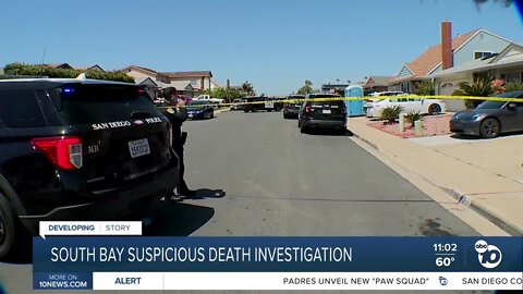 Suspicious death investigation occurs in South Bay neighborhood