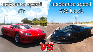 Koenigsegg CC8S vs McLaren F1 GT | Forza Horizon 5