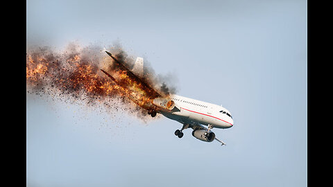 The most horrible scene of plane crashing