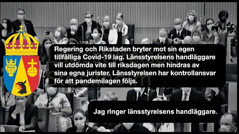 Riksdagen bryter mot pandemilagen