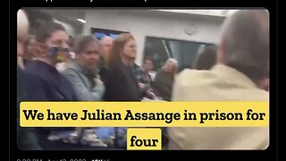 Assange been in prison for 4 yrs! What happens when you ask actual questions in America?