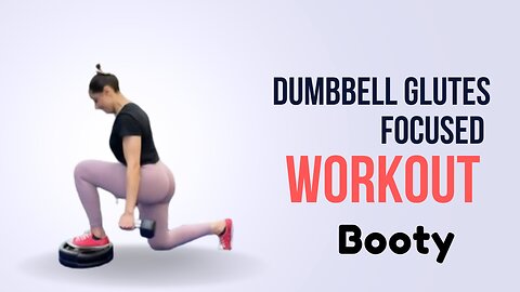 Intense Dumbbell Glute Focused Workout Rounder, Fuller Lifted Booty Are Squats Best For Glutes USA