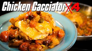 How to Make POLLO ALLA CACCIATORA | Authentic Italian Recipe