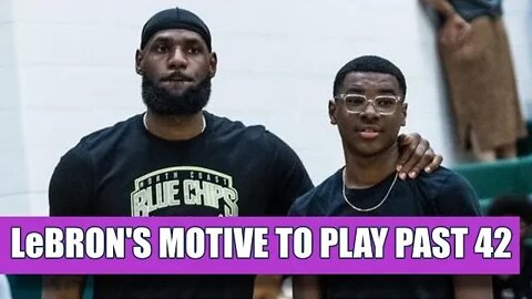 LeBron James Wants to Play with His YOUNGEST Son