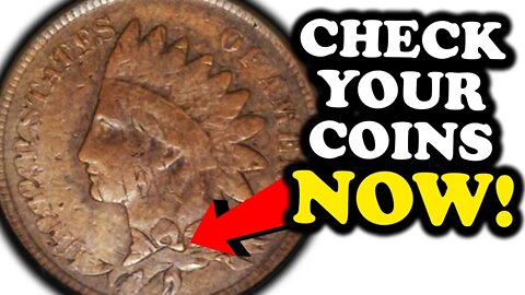 CHECK YOUR COINS FOR THESE RARE INDIAN PENNIES FROM 1906
