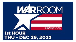WAR ROOM [1 of 3] Thursday 12/29/22 • CLAY CLARK & GUESTS - News, Reports & Analysis • Infowars