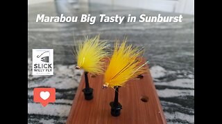 Sunburst Marabou Big Tasty Streamer