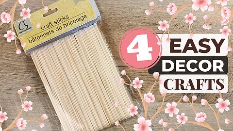Cherry Blossom Crafts 🌸 Easy Ideas for Stunning DIY Decor!