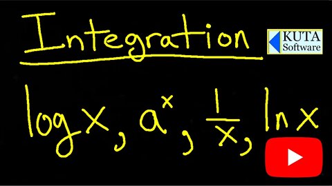Integral of logs and exponents