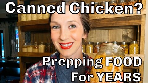 Canning Chicken 101 (TIPS AND WHAT YOU NEED) - Food Preservation | Store Meat OFF GRID