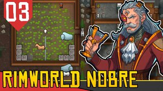 Domando MUFALOS e CAVALOS - Rimworld Royalty Base Aberta #03 [Gameplay Português PT-BR]