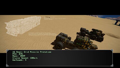 Missile Tests - Space Engineers - Automatons Interactions Tutorial