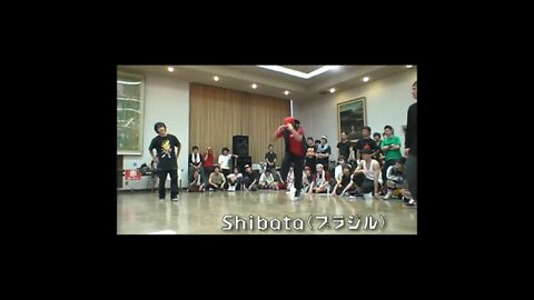 JAPAN B-SHOW vol.23 BBOY SHIBATA(ファンク フォッカーズCREW/Funk Fockers Crew) TOPROCK CONTEST PRELIMINARY