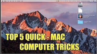 TOP 5 QUICK COMPUTER TRICKS THAT EVERY MAC USER MUST KNOW