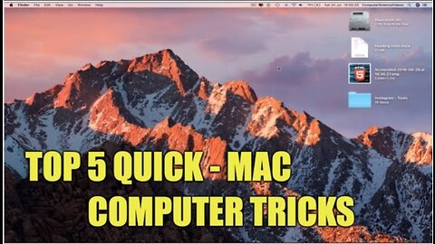 TOP 5 QUICK COMPUTER TRICKS THAT EVERY MAC USER MUST KNOW