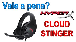 HyperX Cloud Stinger com 2 anos de uso