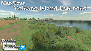 Map Tour | Volcano Island Extended | Farming Simulator 22