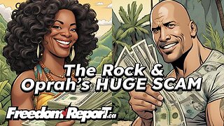 THE ROCK, DWAYNE JOHNSON'S AND OPRAH WINFREY'S LIES ABOUT HAWAII DONATIONS WEBSITE SCAM EXPOSED