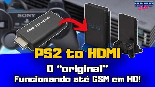 PS2 To HDMI - O "VERDADEIRO", com suporte a GSM, roda em 720p ou 1080i!
