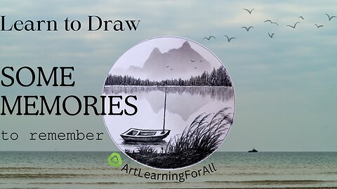 Lake-Side Memories Unfold: Learn to Draw Your Special Moments 🏞️