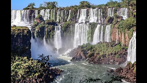 Iguazu Falls waterfall sound