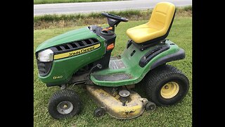 hauling a riding mower junk removal