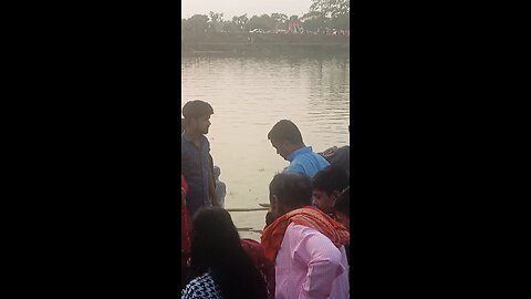 chhath pooja at our home town Nalanda.