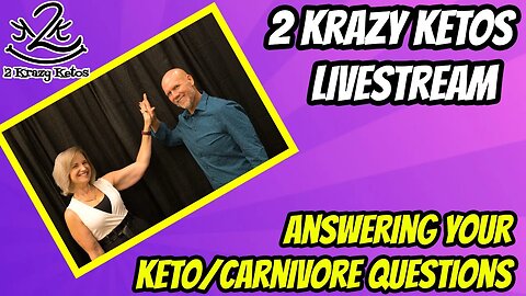 2kk Weekly Live | Answering your Keto/Carnivore Questions
